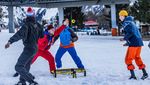 Spikeball bei der Ski & Boarderweek 