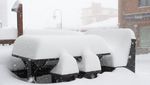 Ski & Boarderweek | Schneehöhe Val Thorens | eingeschneites Auto