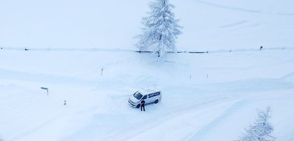 Anreise mit dem Skibus 