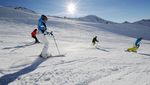 Schneehöhe Val Thorens