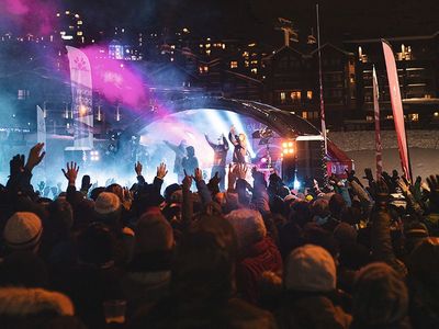 open air konzert ski-boarderweek