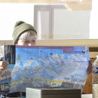 Infopoint auf der skiboarderweek